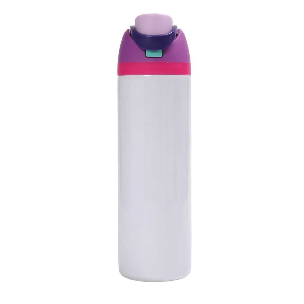 Bouteille d'eau sport en acier inoxydable à double paroi de 32 oz pour sublimation