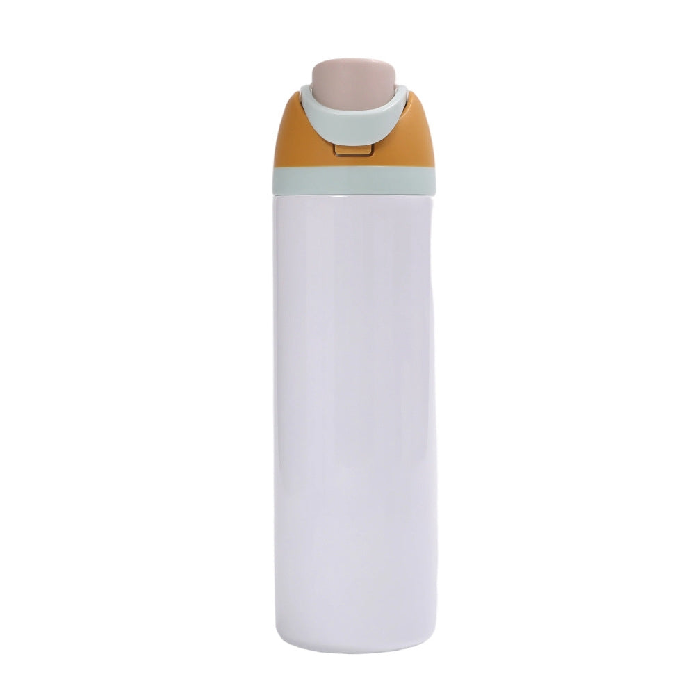 Bouteille d'eau sport en acier inoxydable à double paroi de 32 oz pour sublimation