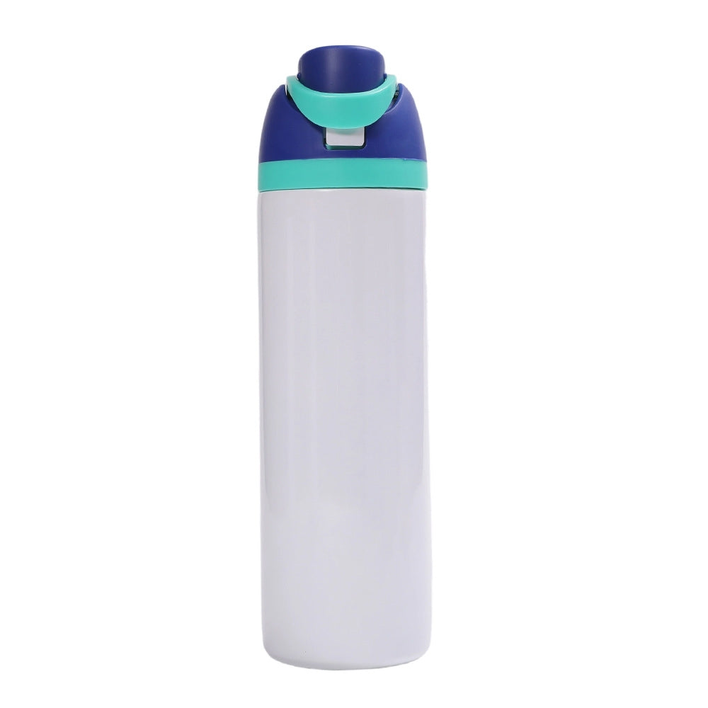 Bouteille d'eau sport en acier inoxydable à double paroi de 32 oz pour sublimation