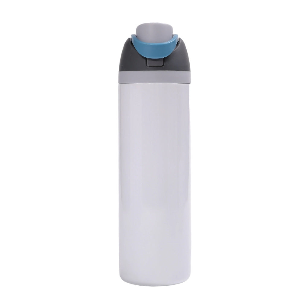 Bouteille d'eau sport en acier inoxydable à double paroi de 32 oz pour sublimation