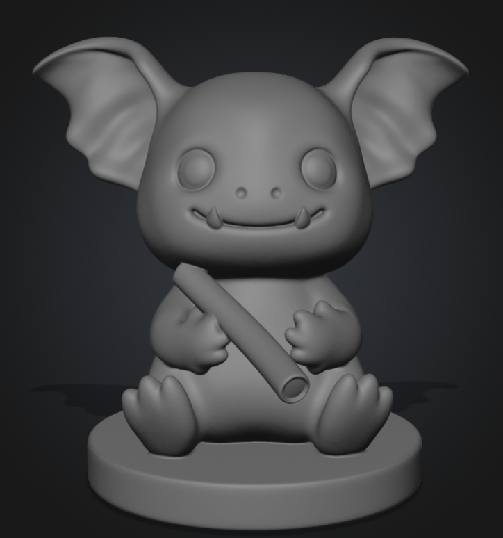 Figurine Résine Brute 3D – Gardiens 5-6cm