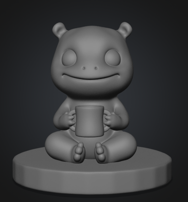 Figurine Résine Brute 3D – Gardiens 5-6cm