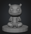 Figurine Résine Brute 3D – Gardiens 5-6cm