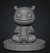 Figurine Résine Brute 3D – Gardiens 5-6cm