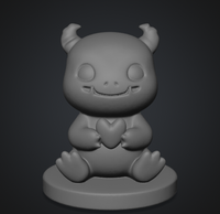 Figurine Résine Brute 3D – Gardiens 5-6cm
