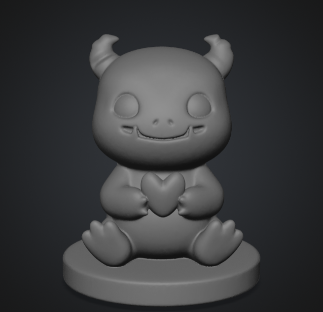 Figurine Résine Brute 3D – Gardiens 5-6cm