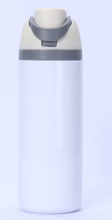 Bouteille d'eau sport en acier inoxydable à double paroi de 24 oz pour sublimation —