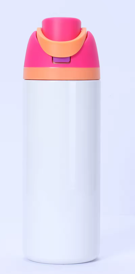 Bouteille d'eau sport en acier inoxydable à double paroi de 24 oz pour sublimation —