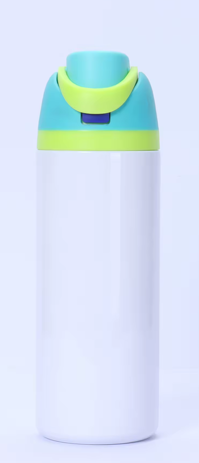 Bouteille d'eau sport en acier inoxydable à double paroi de 24 oz pour sublimation —