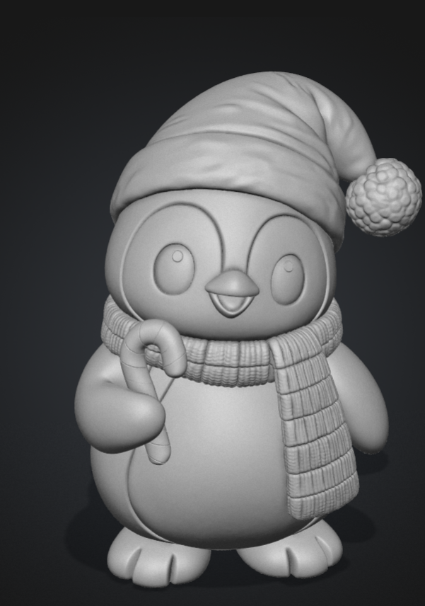 Petit Pingouin de Noël