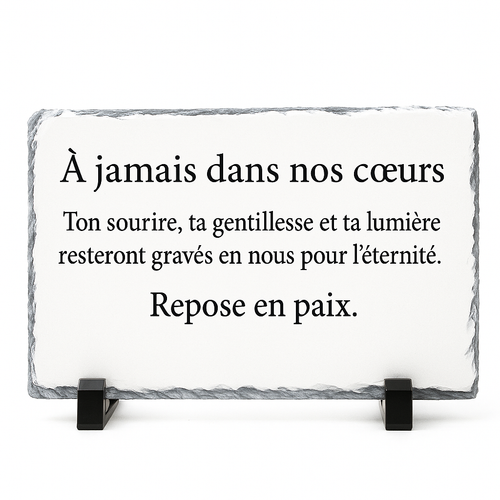 Ardoise personnalisable  (Photo, logo,texte...)