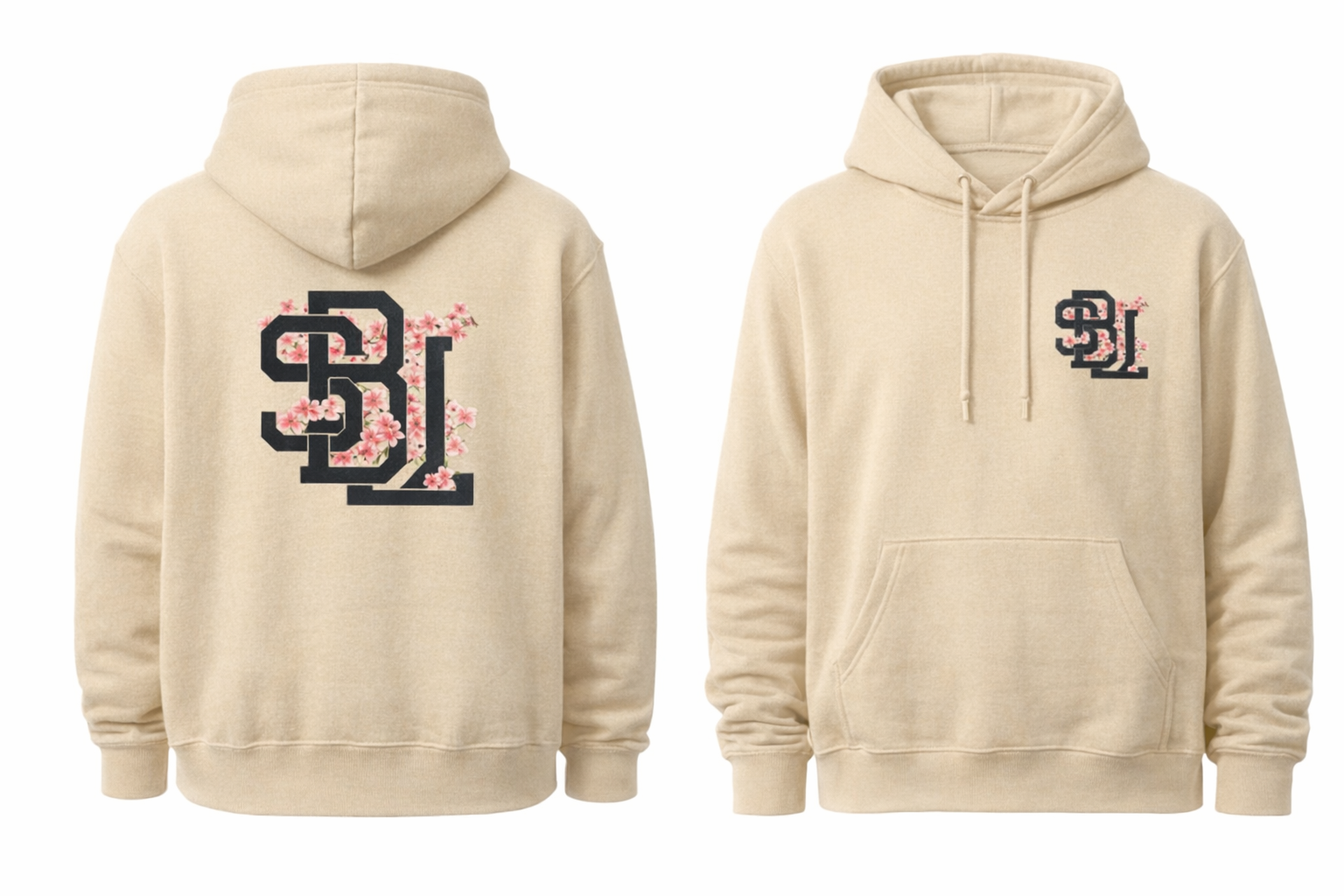 sweat a capuche avec logo SBL