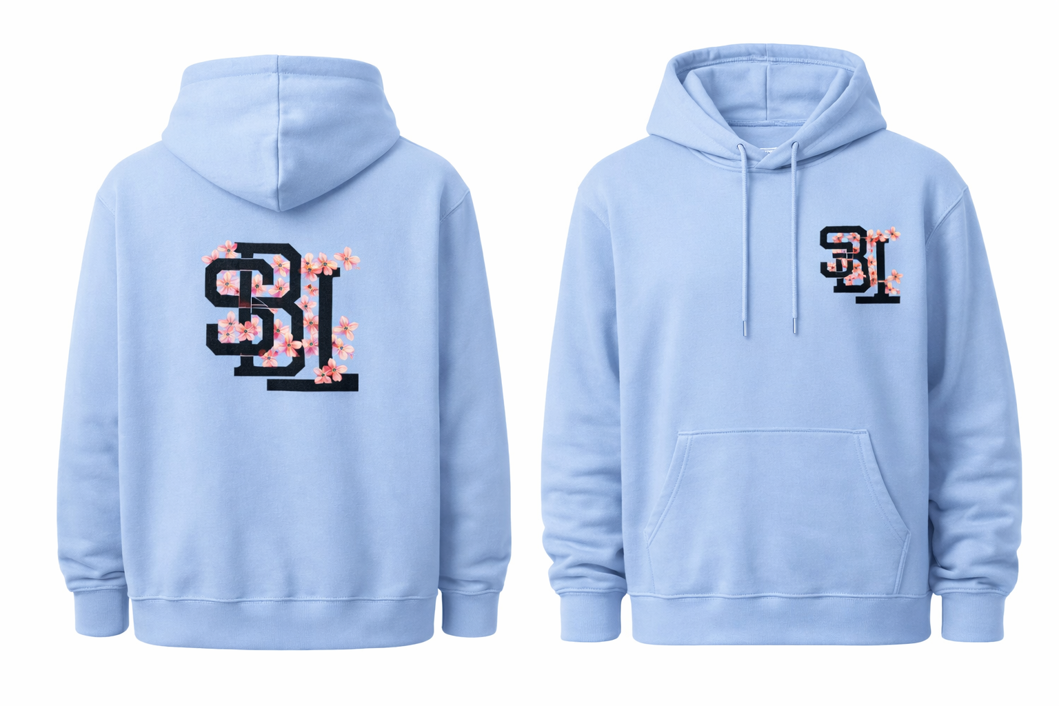 sweat a capuche avec logo SBL