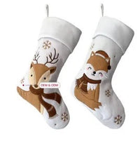 Chaussette de Noël à Sublimer – Vierge | Personnalisable Famille & Enfants