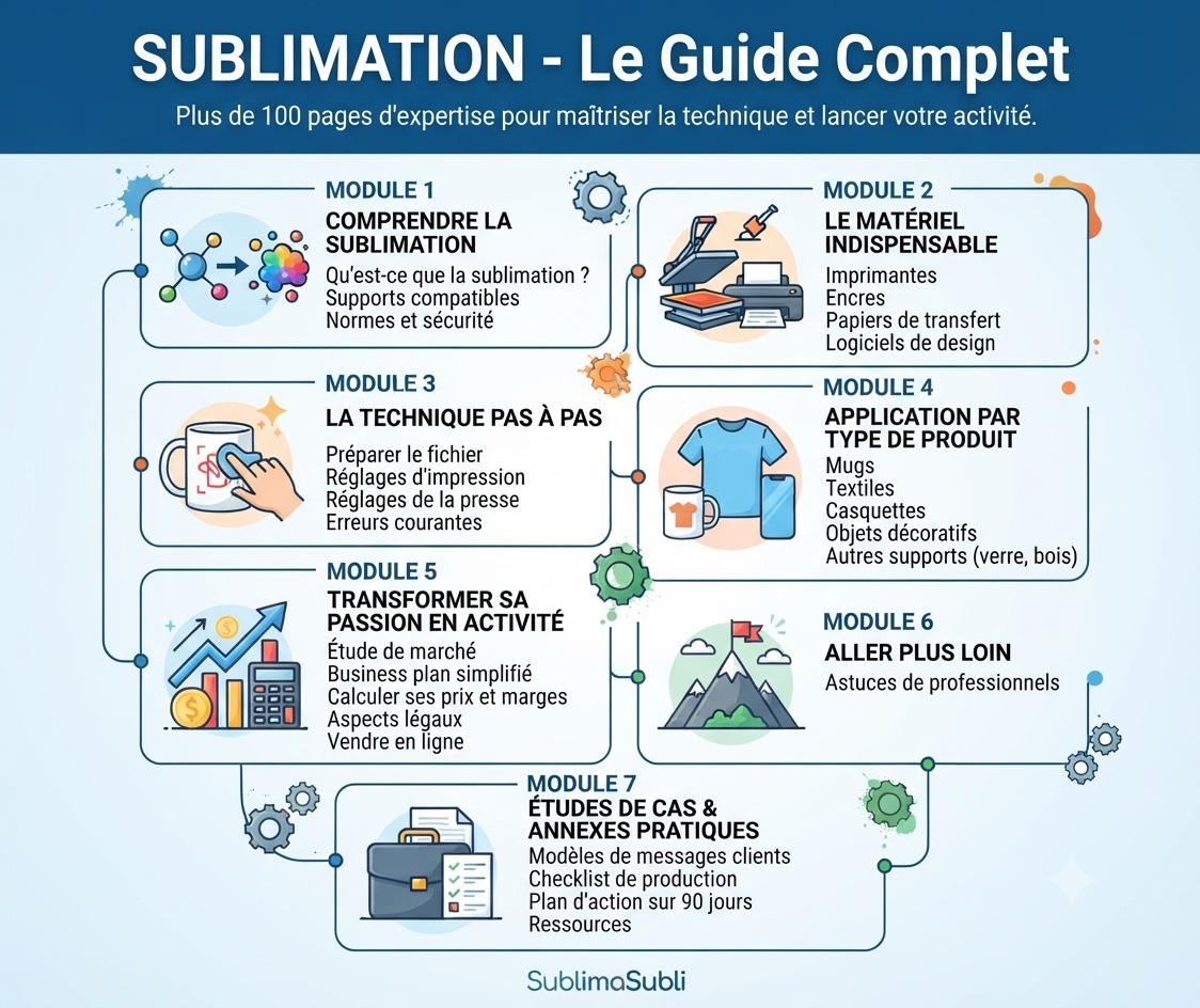 ebook pour sublimation