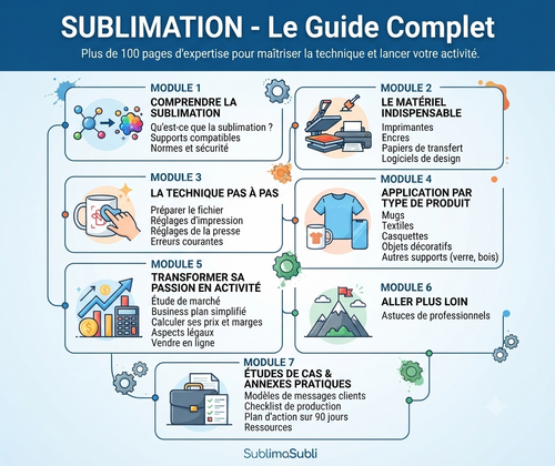 ebook pour sublimation