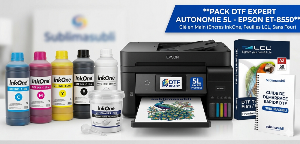 Pack Transfert DTF Premium – Prêt à Presser (Sur-Mesure)