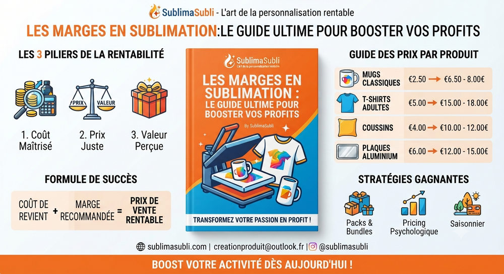 LES MARGES EN SUBLIMATION : LE GUIDE ULTIME POUR BOOSTER VOS PROFITS