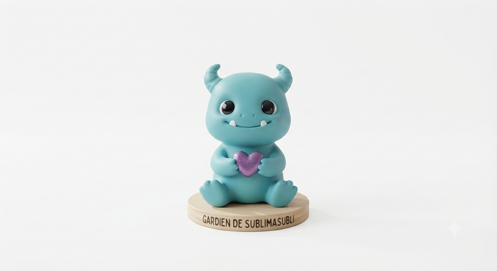 Figurine Résine Brute 3D – Gardiens 5-6cm