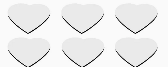 Aimants de réfrigérateur vierges