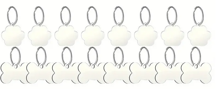 Médaille pour Chien à Sublimer – Forme Pics | Vierge ou Personnalisée