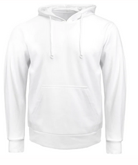 Sweat 100 % polyester blanc ou couleur