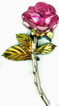 Rose en résine