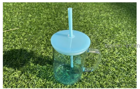 Bidon en verre avec poignée