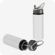 Bouteille d'Eau en Aluminium 600ml à Sublimer – Vierge | Personnalisable