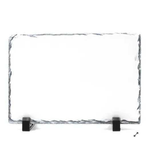 ardoise a sublimation 15/20cm vierge ou avec personnalisation