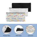 Grande Trousse de Sublimation XXL (35 x 15,5 cm) – Polyester Premium & Zip Métal – Vierge