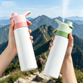 Gobelet Isotherme", "2-en-1", "Brumisateur