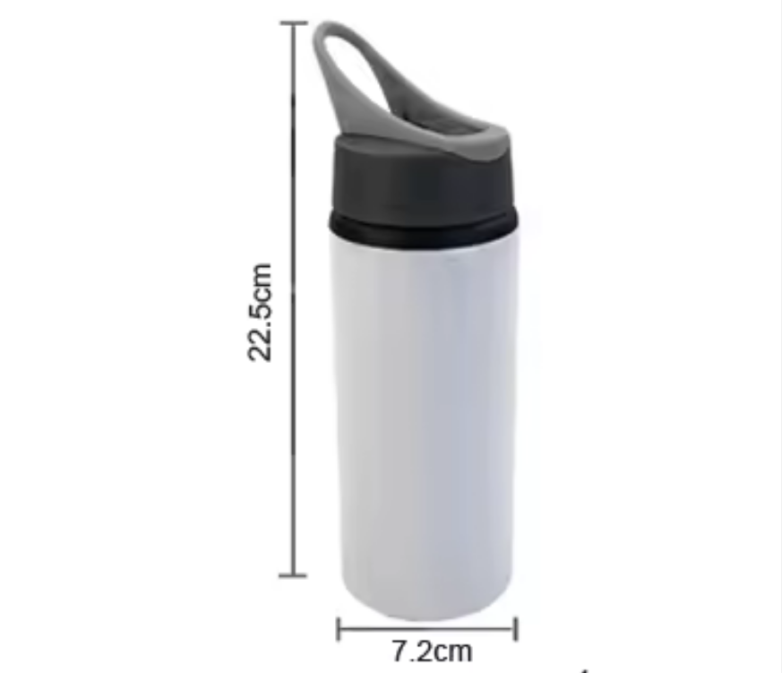 bouteilles d'eau en aluminium de 600ml