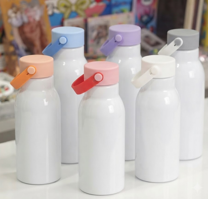 Bouteille d'eau en aluminium vierge pour sublimation de 650 ml (20 oz