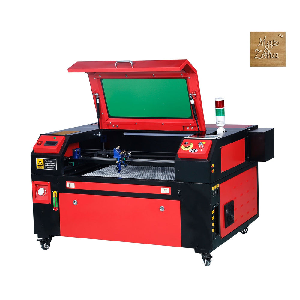 VENIR Graveur Laser CO2 60 W Machine de Gravure Découpe Table de Travail 400x600 mm