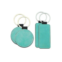 Porte-clés en similicuir (différentes formes) LOT DE 10