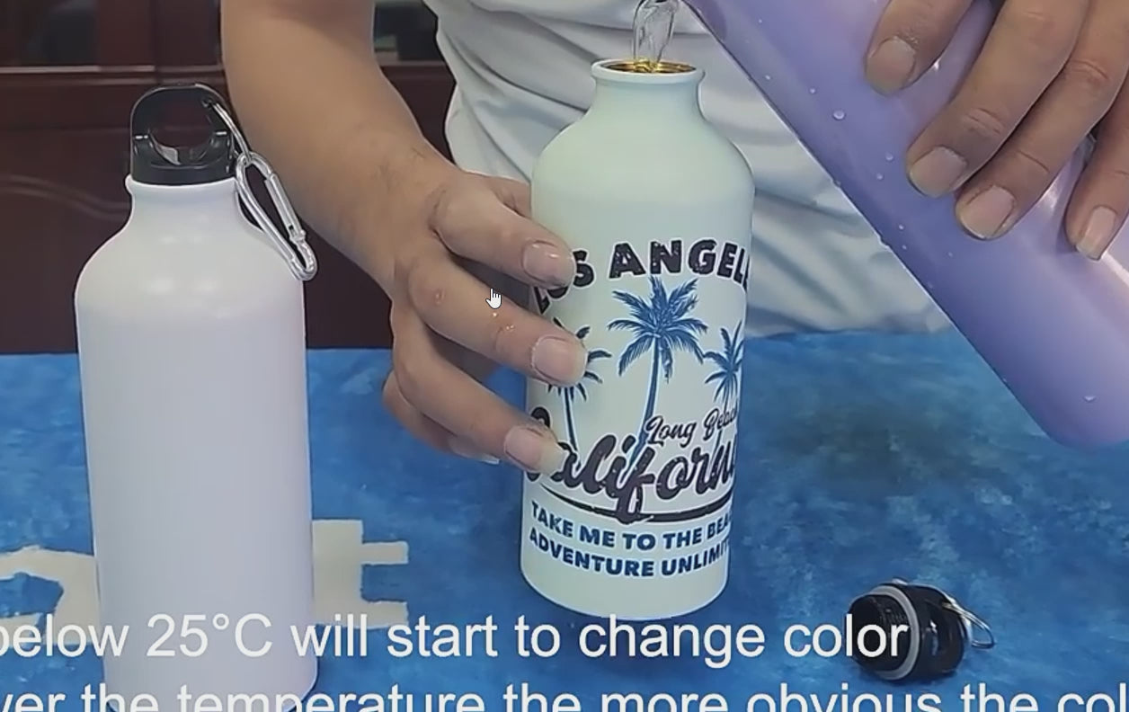 Gourdes changement de couleur