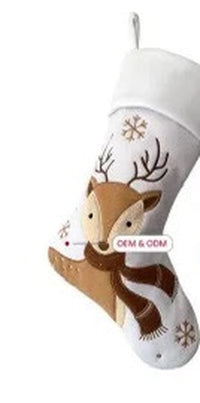 Chaussette de Noël à Sublimer – Vierge | Personnalisable Famille & Enfants